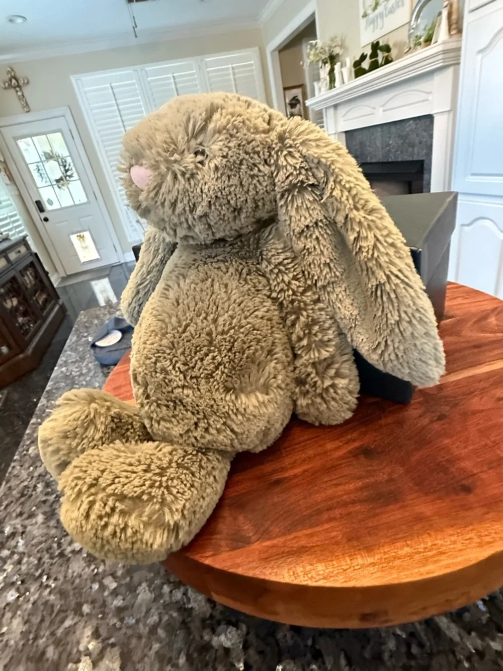 Medium Bashful Fern Bunny Jellycat - Retired & Authentic Design - Picture 5 of 11